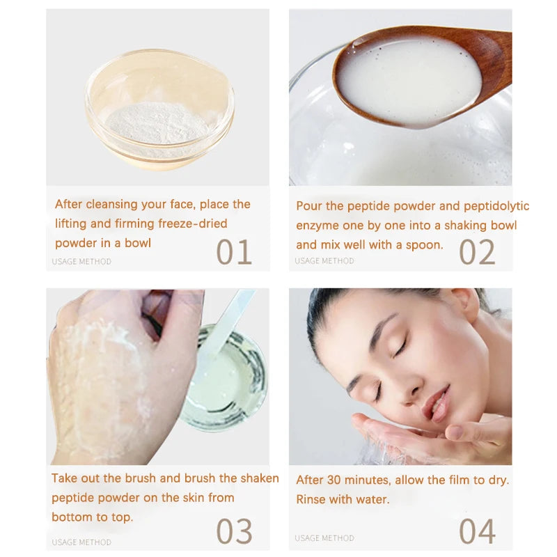 Coréene Kit "Glass Skin" – Masque & Sérum Intense au Collagène