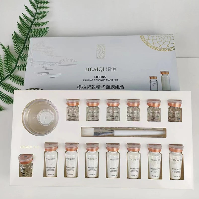 Coréene Kit "Glass Skin" – Masque & Sérum Intense au Collagène