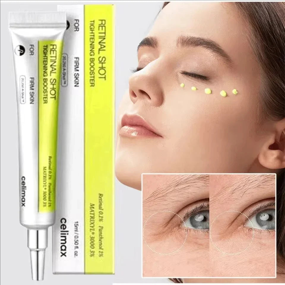 Crème coréene Contour des Yeux Anti-Âge au Rétinal Celimax – Anti-Poches & Ridules
