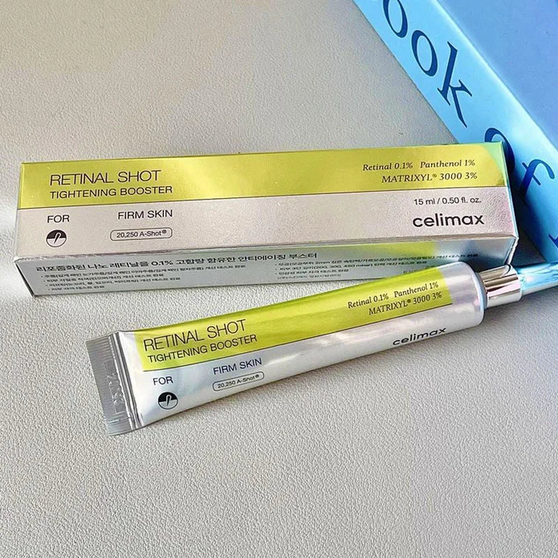 Crème coréene Contour des Yeux Anti-Âge au Rétinal Celimax – Anti-Poches & Ridules